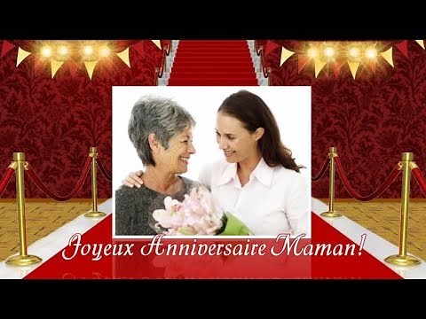 Modèles de diaporama anniversaire 50 ans 🎬 Une histoire de vie sur l’écran