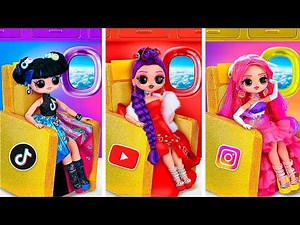 K-Pop Demon Hunters: Social Media Prom Dress Glow Up for Huntrix! 10 DIY for L.O.L. Dolls