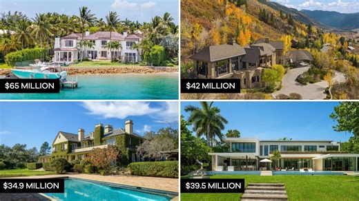 The Most Expensive Homes for Sale This Week: September 10, 2025