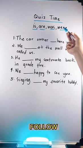 154K views · 2.9K reactions | English Quiz: is,are,was,were (linking verbs) #reels #reelsviral #reelsfb #reelsvideo #reels2023 #fbreels #facebookreels #learningbuddy #howto #Paano #howtouse #linkingverbs #basicenglish #englishgrammar #englishtips #englishteacher #basicenglishlesson #gumaling #englishclass #was #is #are #were | Learning Buddy | Facebook