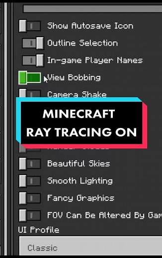 How to Enable Ray Tracing in Minecraft Bedrock