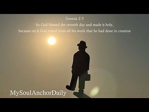 Genesis 2:3 - A Time to Meet God — The Meaning of Rest