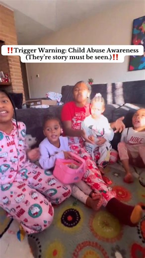 TW: Child Abuse Awareness ⚠️ These two little girls were removed from their mother after surviving extreme abuse. Their aunt known online as “AuntiHood” got a call from DCFS in September and rushed to get them. When she arrived, she found the babies in conditions no child should ever be in. One child was so hurt she spent MONTHS in the hospital, on feeding tubes, IVs, and in rehab fighting to recover. The older siblings were already abandoned/removed in the past, and now all FIVE sisters are fin