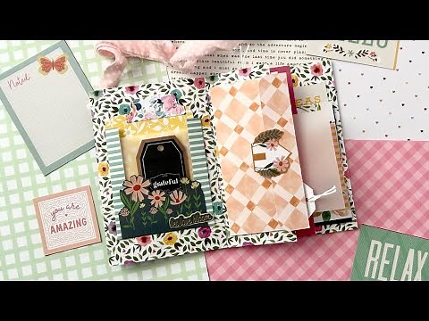 PART TWO | TUTORIAL | One Sheet Wonder ~ 12x12 Paper | Interactive Folio Folder
