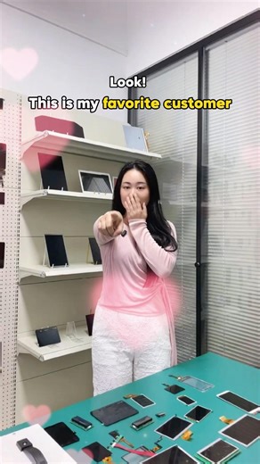 Be my favorite customer🥰 #lcd #nosedisplay #tft #engineering #electronics #prototype #embedded