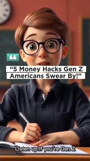 “5 Money Hacks Gen Z Americans Swear By!”#shorts