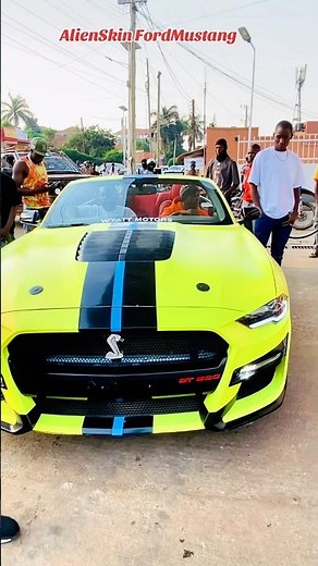 Alien skin buy a new car Mustang Shelby GT