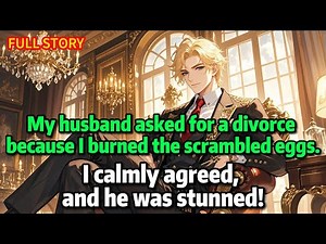 My husband asked for a divorce because I burned the scrambled eggs. I calmly agreed, and he was.....