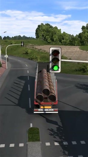 ETS2 Long Trailer Parking #ets2 #shorts #eurotrucksimulator2 #trucksimulator #gaming #trucklife