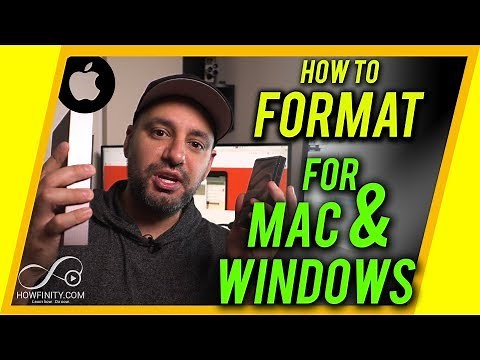 How to Format a Hard Drive for MAC and PC