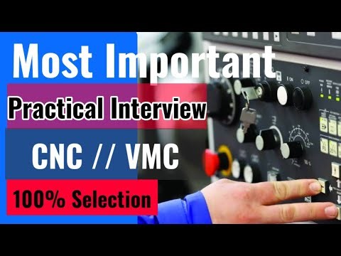 cnc or vmc Operator & Setter job practical questions | vmc Setter job interview