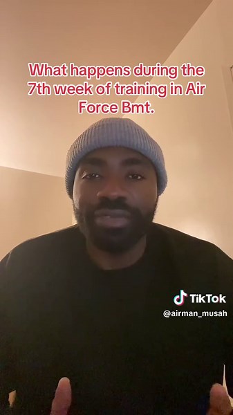 What happens during the 7th week of training in Air Force Bmt. #military #Airforce #army #everyone #foryoupage