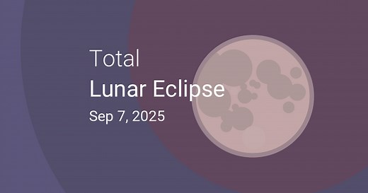 Total Lunar Eclipse on September 7–8, 2025 – Where and When to See