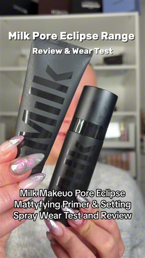 @milkmakeup Pore Eclipse Mattyfying Primer & Setting Spray Wear Test and Honest Review ✨