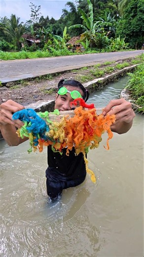 clown hair washing tutorial #trendingshorts