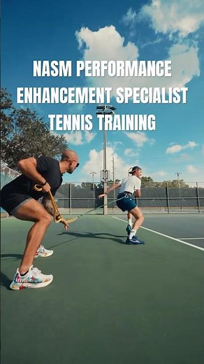 NASM Performance Enhancement Specialist Justin Russ Tennis Training