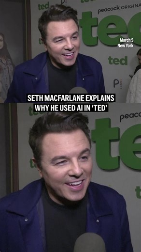 Seth MacFarlane Discusses Using AI for Ted's Bill Clinton Look