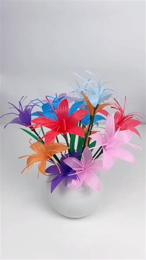 Handmade DIY Straw Flower Craft Tutorial