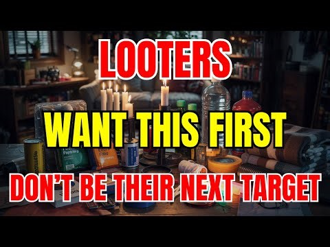10 Things Looters Will Snatch First in a Blackout (Hide These NOW)