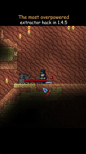 The most overpowered extractor hack in Terraria 1.4.5