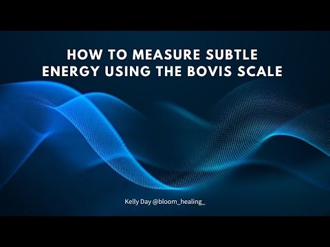 Pendulum How to: measure Subtle Energy using the Bovis Scale and a Pendulum