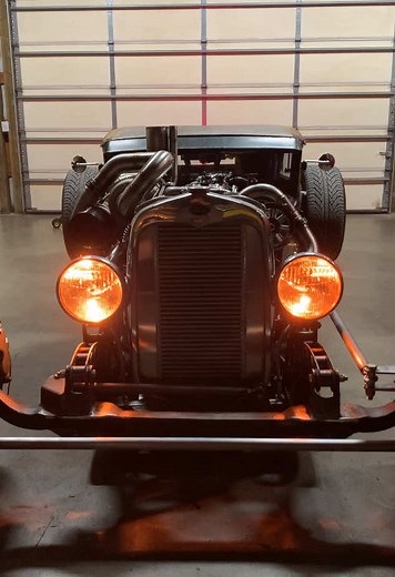 Installing New Mirrors and Wiring Headlights on Rat Rod