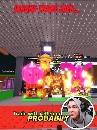Insane Trade Ever! 😱🤯 #roblox #brainrot #stealabrainrot