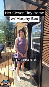 478K views · 3.6K reactions | Could You Live in This Tiny Home w/ Murphy Bed? Manufacturer/model: Clever Tiny Homes S | Tiny Home Tours | Facebook