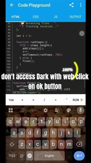Dark web access safely 😈 😨"Educational purposes"💯