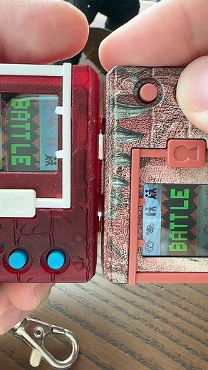 Interlude match: Shagaru Magala vs Tyrannomon. Shagaru Magala is still an evolution stage higher than Tyrannomon #digimon #vpet #vintagetoys #digimonvpet #monsterhunter | Followvintagemon