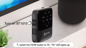 Watch SONRU Bluetooth 5.2 Transmitter Receiver on Amazon Live
