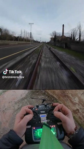 Exciting FPV Drone Chase with a Friend