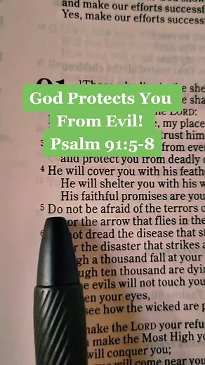God's Protection from Evil - Psalm 91:5-8