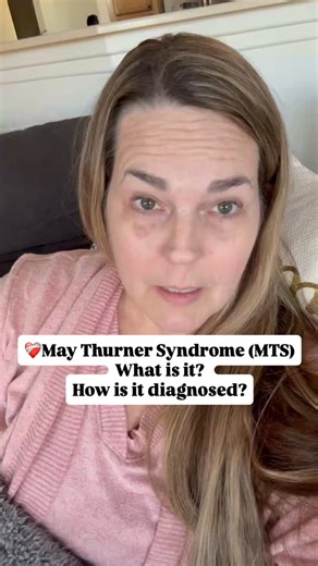 Dr Christi | Healing After Breast Cancer & Chronic Illness on Instagram: "What is May-Thurner syndrome?❤️‍🩹 It’s a vascular compression issue, where an artery presses on a vein in the pelvis, limiting blood flow from the lower body back to the heart—like a pinched hose. Blood can still move, just not efficiently. That’s why symptoms can be confusing and overlap with POTS, EDS, pelvic pain, leg heaviness, swelling, and feeling worse when upright. Most people aren’t diagnosed with basic ultrasoun