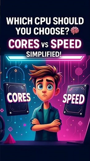 Which CPU Should You Choose? 🧠 Cores vs Speed Simplified!(2025)