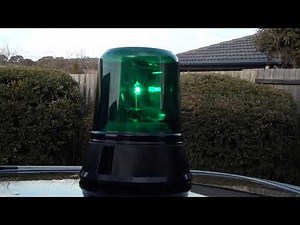 Narva Optimax Green Halogen Rotating Beacon #1