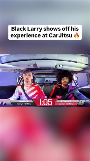 ‘Black Larry’ was FAST off that driver’s seat 🚘💨 Watch now on CarJitsu Championship YouTube. Link in bio. #carjitsu #carjitsuchampionship #jiujitsu #mma #judo #combatsports #fyp