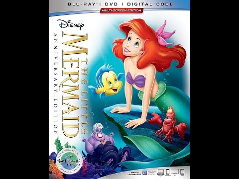 The Little Mermaid: Anniversary Edition 2019 DVD Overview