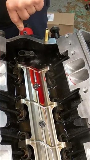 Intake manifold install #automobile #mechanic #diy #mechaniclife #mechaniclife #cartok #garage
