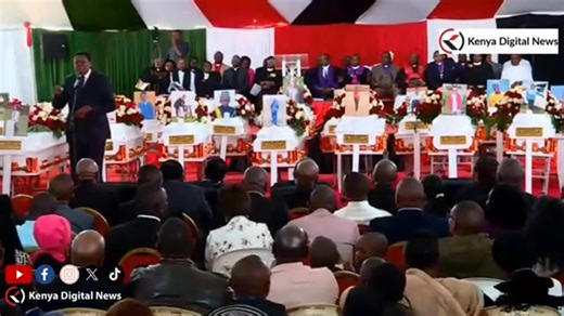 BREAKING: Over there at Endarasha Hillside Academy, Eugene Wamalwa has lit the touchpaper. | Gabriel Oguda