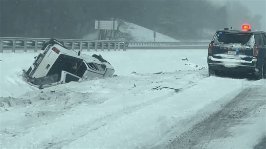 Chunk of US-131 reopens after multiple vehicle pile up amid whiteout conditions