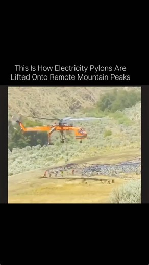 explain everything on Instagram: "Electricity pylons are lifted onto remote mountain peaks using helicopters or specialized machinery. In challenging terrains, such as forests and hilly areas, & Airborne LIDAR Data is used to extract power line corridors, pylons, and wires. This method involves converting input points at different height levels into binary masks to detect pylons and wires. & Remote Sensing technology plays a crucial role in planning and executing such projects. A study by Mohamm