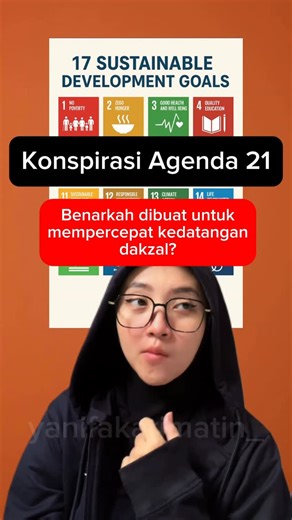 Yanifa Karimatinnisa on Instagram: "🌍 Apa itu Agenda 21 (Agenda Abad ke-21)? Agenda 21 adalah rencana aksi global yang disusun oleh PBB (Perserikatan Bangsa-Bangsa) untuk pembangunan berkelanjutan di abad ke-21 Mak. 📌 Disahkan tahun 1992 📍 Konferensi: Earth Summit (KTT Bumi) 📍 Tempat: Rio de Janeiro, Brasil Agenda ini tidak mengikat secara hukum, tapi dijadikan acuan kebijakan oleh banyak negara, lembaga internasional, dan NGO Mak. Nah Tujuan besar Agenda 21 itu adalah; Menciptakan pembangun