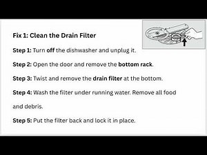 How to Fix Frigidaire Professional Dishwasher Error Code 20 i20 – Drain Issue, Filter Clean & Reset