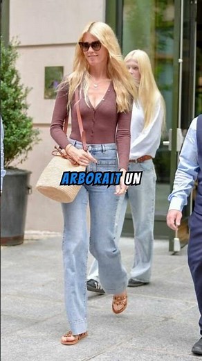 The resemblance between Claudia Schiffer and her daughter is striking, judge for yourself!