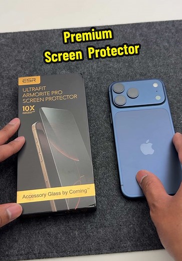 Premium Screen Protector Review for iPhone 17 Pro Max