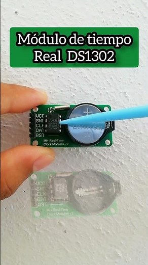👉Módulo de tiempo real DS1302 📆⏲️