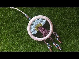 Albero della Vita Uncinetto Tutorial 🍀🌈 Acchiappasogni Arbol de la Vida Crochet 💚 Tree Life Crochet