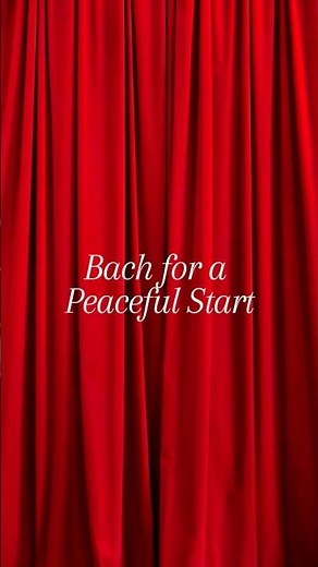 Morning Calm ☀️ Bach for a Peaceful Start | Relaxing Classical Piano #Shorts