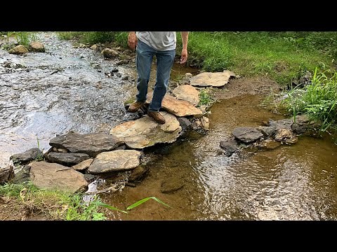 Home Made Stream/Creek Dam (Damming a Creek)